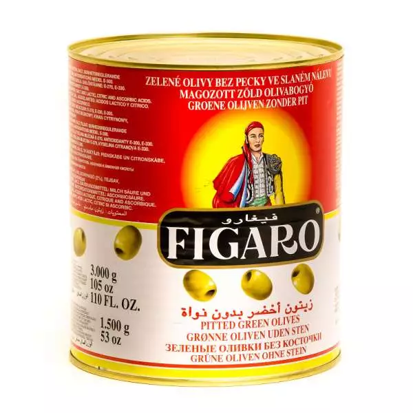 89. Olivy zelené bez kôstky 3000 g Figaro.jpg