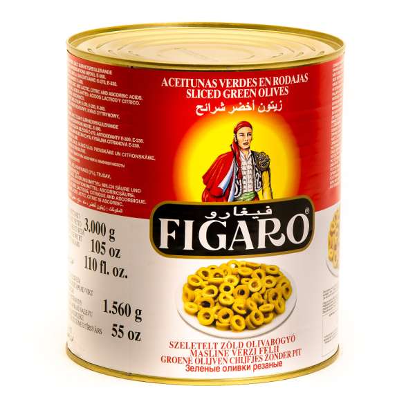 Zöld olajbogyó - szelet (lap)