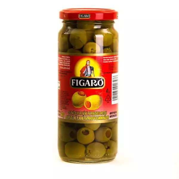 98. Olivy zelené s kápiou 340 g Figaro.jpg