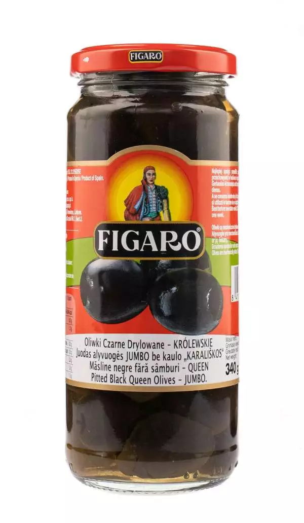 81. Olivy čierne bez kôstky JUMBO 340 g Figaro.jpg