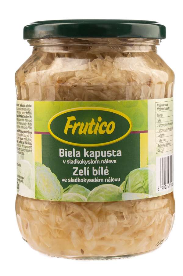 fehér káposzta (üveg)
