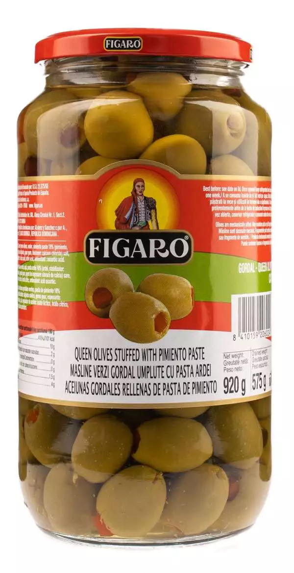 102. Olivy zelené s kápiou JUMBO 920 g Figaroupravene.jpg